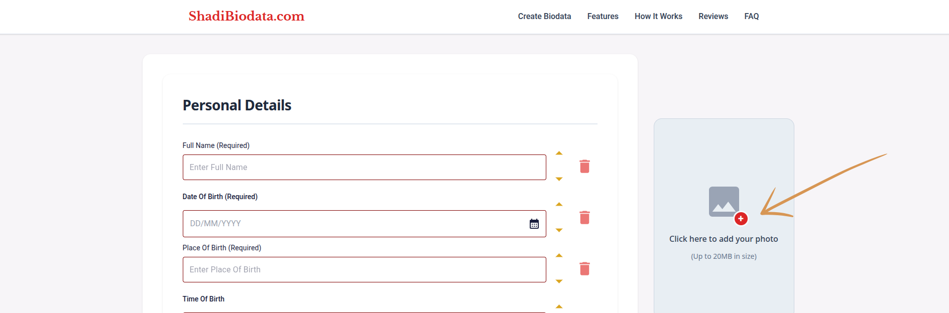 Step 2: Upload a Profile Picture