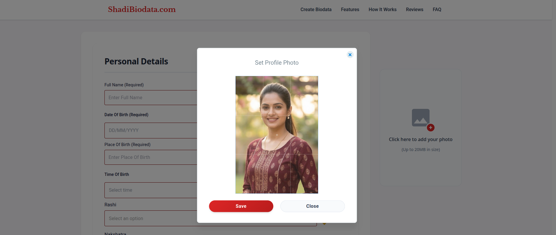 Step 3: Crop to Your Preference