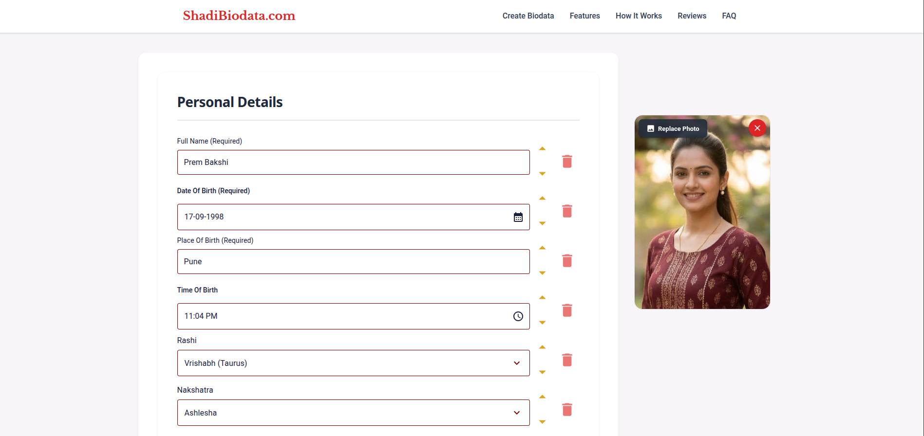 Step 4: Enter Your Personal Information